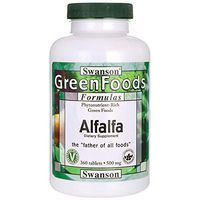 Swanson Alfalfa 500 Milligrams 360 Tabs