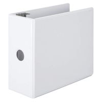 Wilson Jones 5 Inch 3 Ring Binder, Basic D-Ring View Binder, White (W386-50WA)