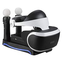 4-in-1PS4VR Charger Charging Dock Station Stand Cradle for Sony PS4-VR Game Controller