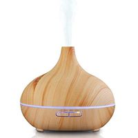 Aroma Essential Oil Diffuser 400ml Ultrasonic Cool Mist Air Humidifier with 4 Timer Setting, Color Changing LED Night Light for Office Baby Home Bedroom Living Room Yoga Spa