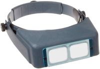 Donegan DA-10 OptiVisor Headband Magnifier, 3.5x Magnification, 4" Focal Length