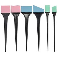 Hair Dye Color Brush Set, Hair Color Brush Kit Perfect Tools for Hair Tint Dying Coloring Applicator, 6Piece Set