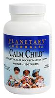 Planetary Formulas Calm Child, 440 mg, Tablets, 150 tablets (Pack of 3)