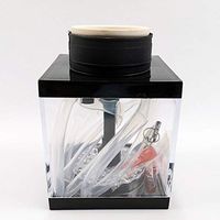 Mini Portable Acrylic Shisha Trumpet Shisha Set Single Hose Hookah