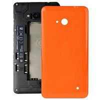 JUNXI Phone case Phone Cover Frosted Surface Plastic Back Housing Cover for Microsoft Lumia 640 (White) Classic and Fashion (Color : Orange)
