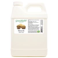 GreenHealth Walnut Oil - 32 fl oz (946 ml) Plastic Jug w/Cap - 100% Pure Carrier Oil