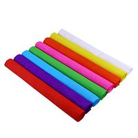 Supvox Wrap Tissue Paper Flower Gift Wrapping Packaging Pom Pom Decoration Paper 8Rolls