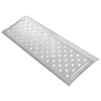 Silver Spring 1-5/8" High Aluminum Threshold Ramp, Punch Plate Surface, 10" L x 32" W