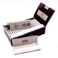 25 Booklets"Original Leaves" 1 1/4 Size 77mm Hemp Cigarette Tobacco Rolling Papers 1000 Leaves RYO