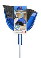 M2 Professional 10" Mars Angle Broom With Dust Pan (Pack of 4) - For Home, Office, Kitchen Use