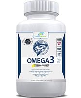 Omega 3 Fish Oil 1200 by Pure Particle is The Most Premium, a Natural Ultra-Pure Supplement for Women and Men
