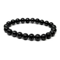 Karelia Creations 5G EMF Protection: Kids Black Shungite Bracelet (Child/Extra Small Adult, 6mm Bead)