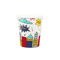 Daydream Society Superhero Paper Party Cups, Pack of 8