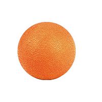 preliked Soft Peanut Massager Ball Back Legs Trigger Point Body Relax Fitness Exerciser (Orange)