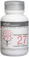 Nova Probiotics Feminine 27 Billion 60 Vcaps
