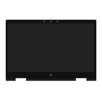 NBPCLCD 15.6" FHD LED LCD Display Touch Screen Assembly w/Digitizer Board Bezel Replacement for HP Envy X360 15-BP000 15-BP100 15M-BP000 15M-BP100 15T-BP000 15T-BP100 15Z-BQ100 15-BQ000 15-BQ100
