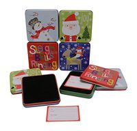 Christmas Gift Card Tin Holders with Insert and Card (8)