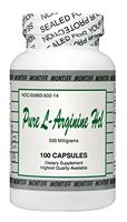 Montiff - Pure L-Arginine HCl 500 mg 100 caps [Health and Beauty]