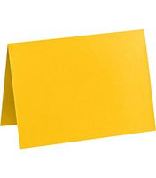 A7 Folded Card (5 1/8 x 7) - Sunflower Yellow (250 Qty.)