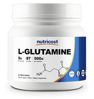 Nutricost L-Glutamine (500 Grams) (Fruit Punch)