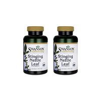 Swanson Stinging Nettle Leaf 400 mg 120 Caps 2 Pack