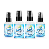 Flushie Pre-Toilet Sprays 2-Ounce Bottle, Fresh Linen Toilet Spray, Bathroom Deodorizer, Poop Spray, Before You Go Spray, Perfect for Travel 2oz (4 Pack)