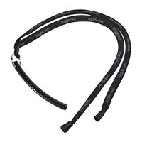 chubuddy Neck Lanyard and Strong Tube Slim 3/8" inch Diameter (Black)