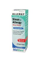 Bioallers Sinus and Allergy Nasal Spray, 0.8-Ounce (Pack of 2)