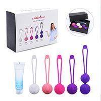 Kegel Exercise Weights- ZADDIC Ben Wa Kegel Balls Weighted Exercise Training Kit - Doctor Recommended Bladder Control Device & Pelvic Floor Exercise for Women & Post-Pregnancy Recover