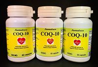 CoQ-10 Q-10 coq10 CO Q10 co-Enzyme 600mg - Various Sizes. Made in USA (CoQ-10 Q-10 coq10 CO Q10 co-Enzyme 600mg - 180 (60 x 3) Capsules. Made in USA)