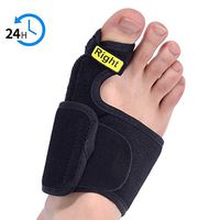 Hallux Valgus Correction Set, Hallux Valgus Phalanges Day and Night Bandages Toe Deformity with Adjustable Shoulder Straps to Relieve Pain 1 Pair