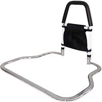 Medokare Bed Rails for Elderly - Hospital Grade Safety Bed Rail for Adults Seniors, Bed Side Handrail, Senior Adult Handrail for King Queen Twin Size Bed, Handicap Bed Assist Rail (Bed Rail w Bag)