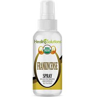 Organic Frankincense Spray – Water Infused with Frankincense Essential Oil – Certified USDA Organic - 2oz Bottle by Healing Solutions