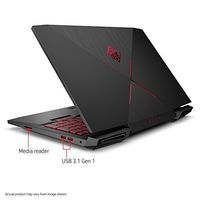 HP OMEN 15-CE015DX 15.6in Gaming Laptop, Intel Core i7-7700HQ/2.80G Quad-Core, 1TB 7200RPM+128GB PCIE MR, 8GB, 802.11ac, BT,WEBCAM NVIDIA-GEFORCEGTX1050TI, W10H 64-Bit (Renewed)