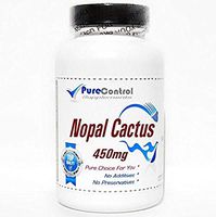 Nopal Cactus 450mg // 180 Capsules // Pure // by PureControl Supplements