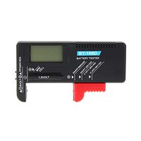 BT-168D Digital Battery Tester Volt Checker 9V 1.5V Button Cell Rechargeable AAA AA C D Universal Battery Test