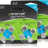Enercell® Size-675 Zinc-Air Hearing Aid Batteries (16-Pack)