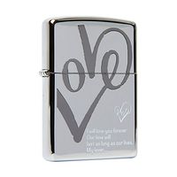 Zippo T Love NI/Made in USA/South Korea Version/Genuine and Original Packing