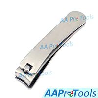 AAProTools Toenail Clippers - Heavy Duty Stainless Steel Toe Nail Clipper for Men and Women - Sharp Cutter for Thick Nails