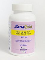 Zanaquick Strong Nail Capsules Nail Fungal Treatment Stronger Nails 500 mg, Nail Fungus Treatments