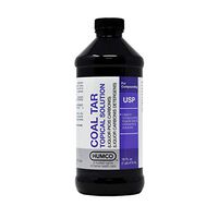 Psoriasis Treatment, Medicated Conditioning Coal Tar Topical Solution (LIQUOR PICIS CARBONIS) 16 OZ (473 ml) per Bottle Multi-Symptom