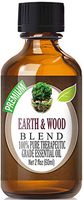 Earth & Wood Essential Oil Blend - 100% Pure Therapeutic Grade Earth & Wood Blend Oil - 60ml