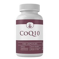 CoQ10 (100 Capsules, 350 mg per Serving) by Pure Organic Ingredients, Boost Energy & Immune System, Improve Skin Health, Aids in Post Workout Recovery*