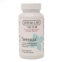 Dr. Xu's Serenia Mood Support Supplement,  All Natural Blend of Vitamins and Herbs, Helps Relieve Anxiety, Boosts Mood, Supports Healthy Liver (60 Capsules)