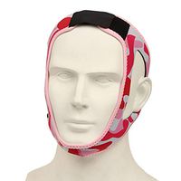 Camouflage Pink Stop Snoring Chin Strap Anti Snoring Snore Stopper Solution Breathable Flexible Easily Adjustable Devices-Sleep Aid Anti-Snore Headband Jaw Belt with Magic for Ease Breathing Women Men