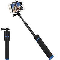 Sabrent Bluetooth Selfie Stick with Built-in 5200mAh Battery Charger (GR-SSTK)