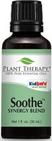 Plant Therapy Soothe (Anti Eczema) Synergy Essential Oil Blend.100% Pure, Undiluted, Therapeutic Grade. Blend of: Lavender, Bergamot, Geranium and Roman Chamomile. 30 mL (1 Ounce).
