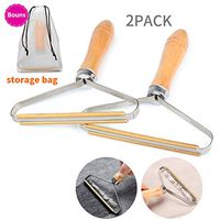 Portable Lint Remover for Clothes, 2 Pack Clothes Fuzz Shaver, Clothes Woollen Sweater Clean Tool - Reusable Lint Remover Travel Brush for Removing Lint Pet Hair Dust in Clothes and Furniture
