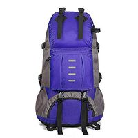 F&W WF Backpack - Large Capacity Backpack Travel Outdoor Mountaineering Bag 50L (Color : Black)