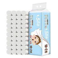 Coalitione 12 Rolls of 5 Layers of Toilet Paper Stong Soft Roll Paper